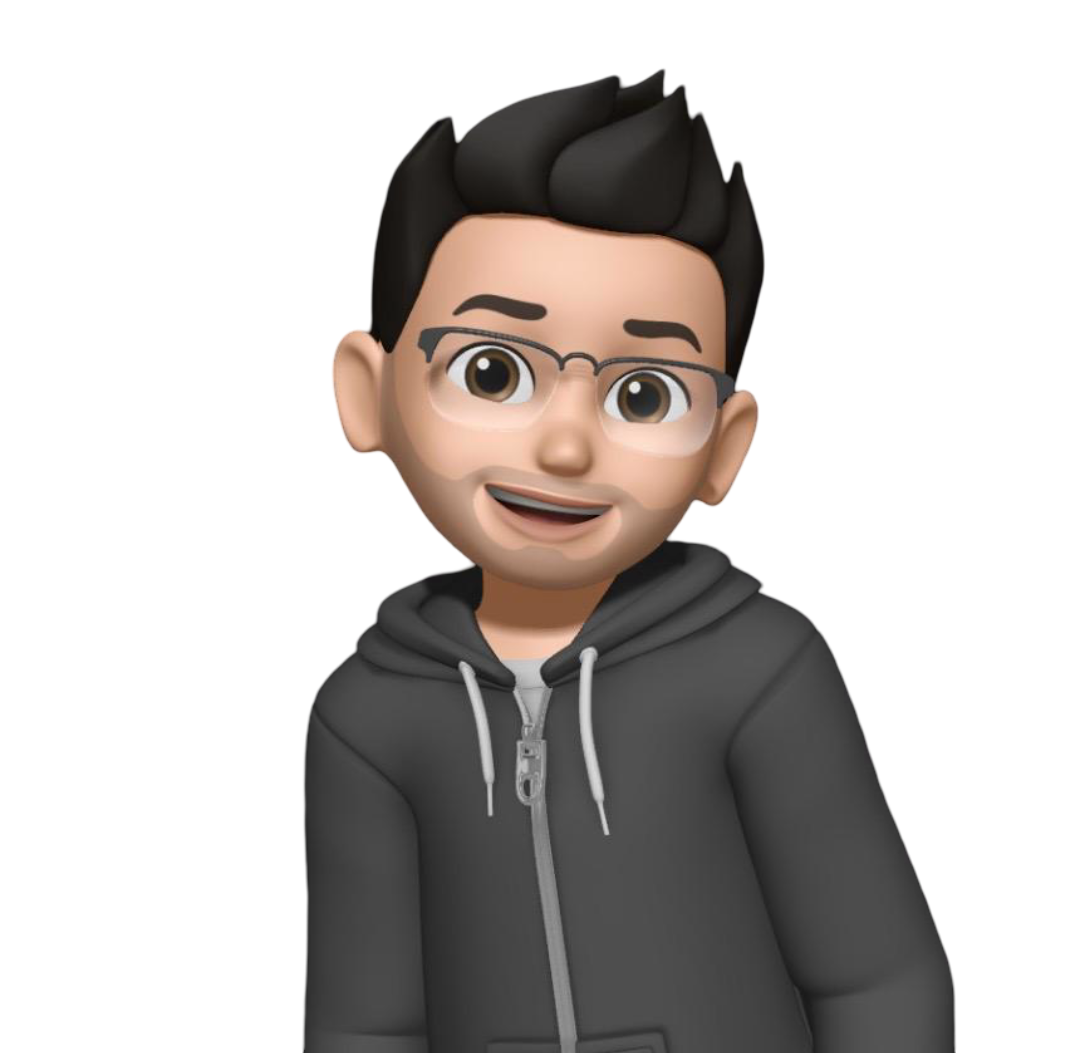 memoji of andres with a tattoo on his arm